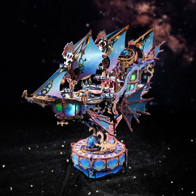 Rompecabezas 3D de madera Galaxia Mágica