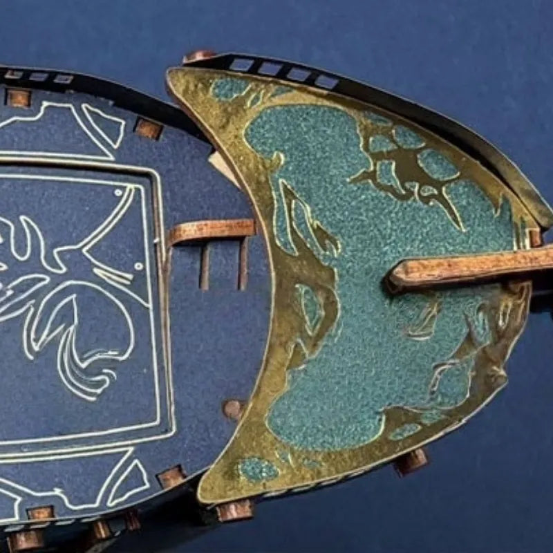 Rompecabezas 3D de madera Ballena Arca del Universo