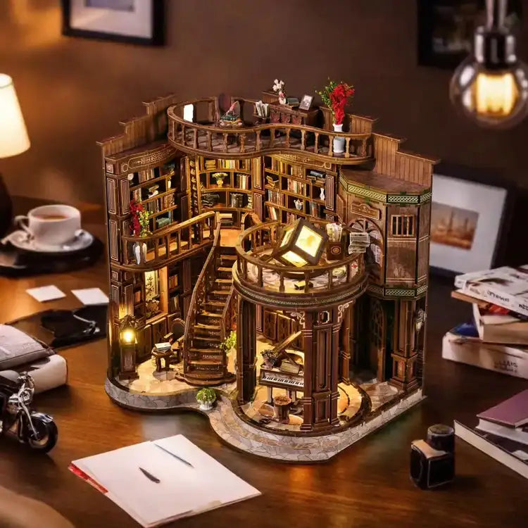Kit de Book Nook Dreamy Book Hall