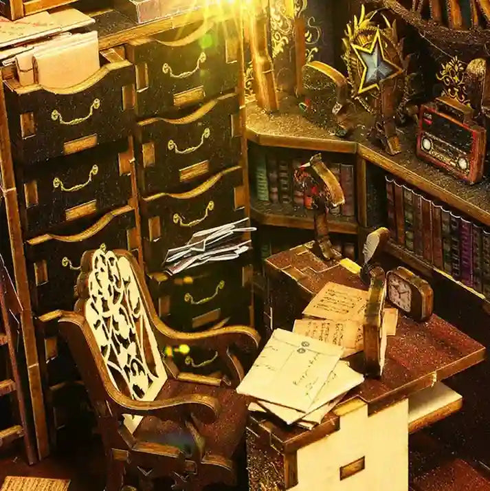 Kit de Book Nook de Agencia de Detectives