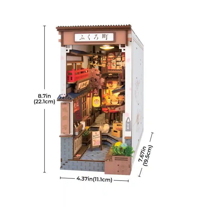 Kit de Book Nook Sakura Wine Alley
