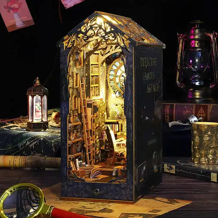 Kit de Book Nook de Agencia de Detectives
