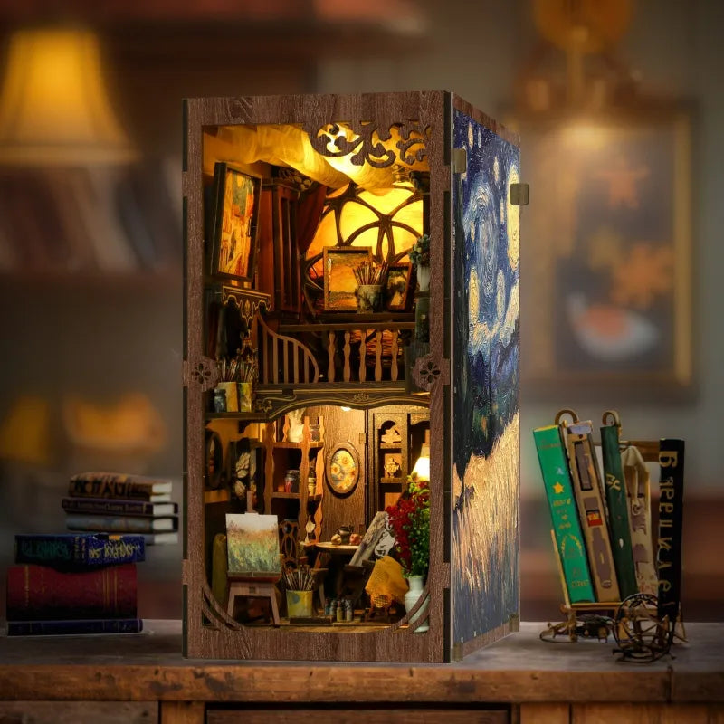 Kit de Book Nook «Un mundo dentro del marco»