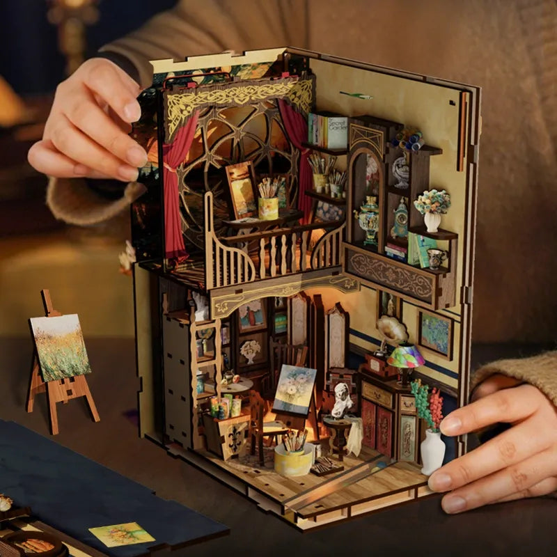 Kit de Book Nook «Un mundo dentro del marco»