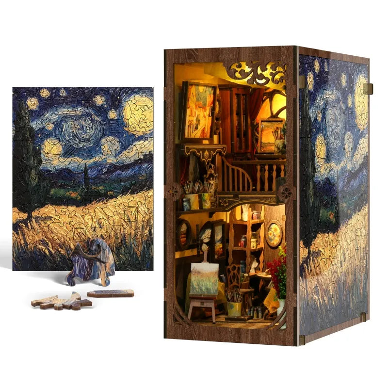 Kit de Book Nook «Un mundo dentro del marco»