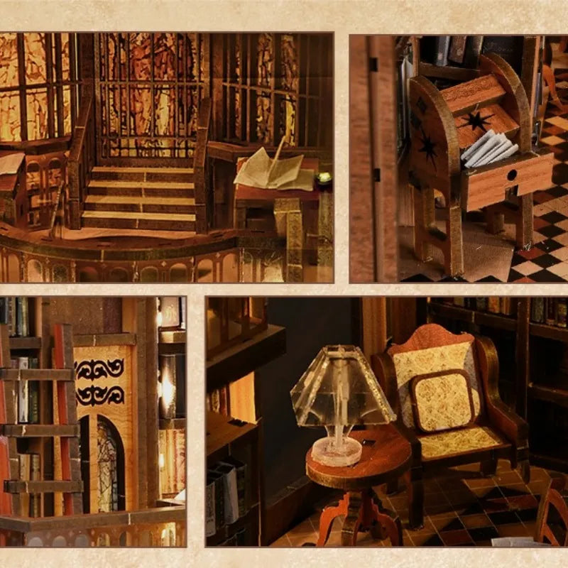 Build a monastery-style library