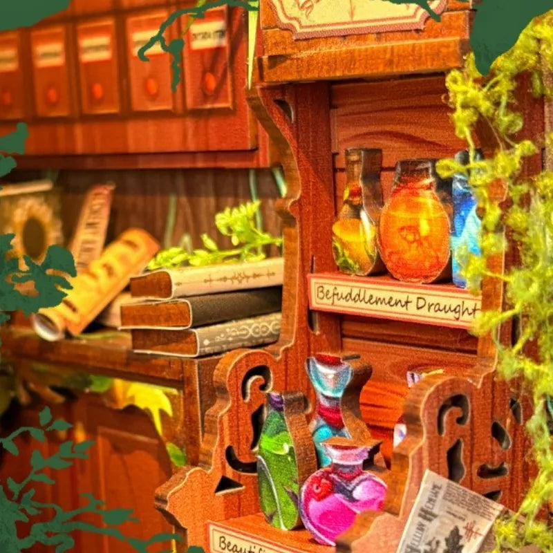 Kit de Book Nook de Diario de Alquimia