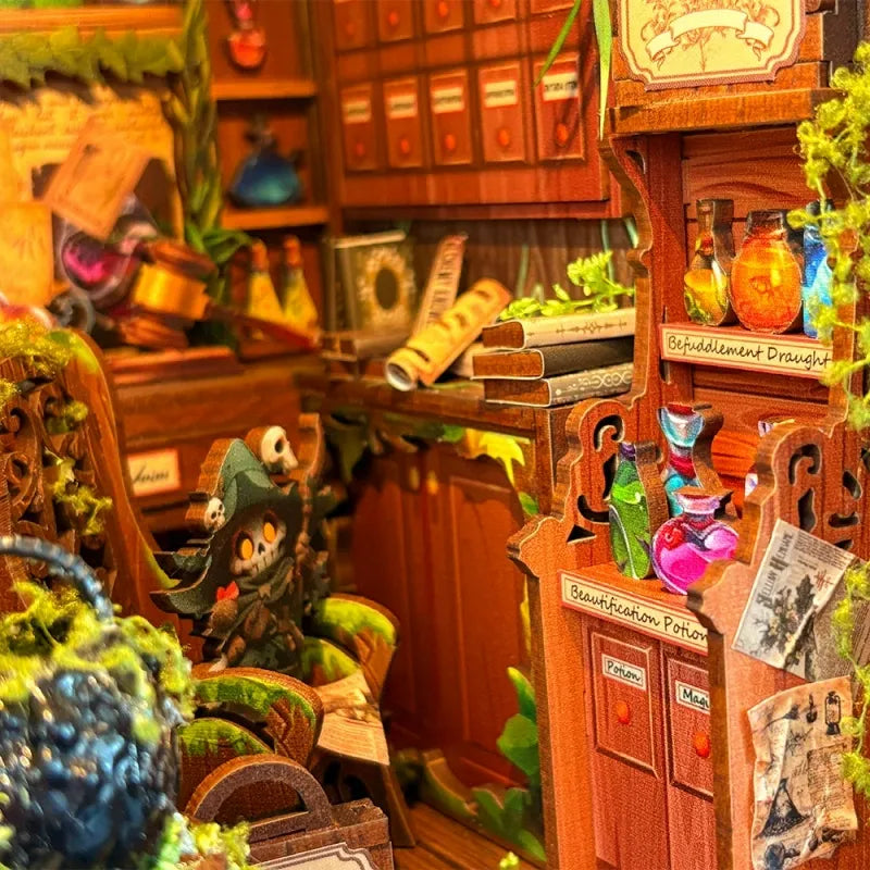 Kit de Book Nook de Diario de Alquimia