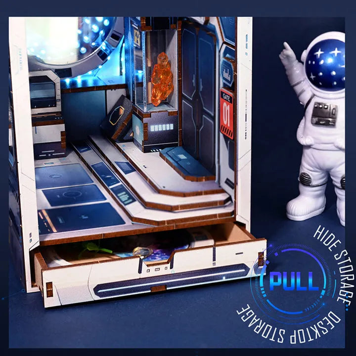 Kit de Book Nook Alien Hub