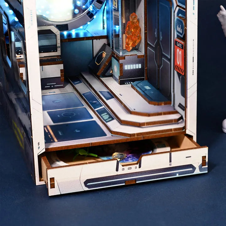 Kit de Book Nook Alien Hub