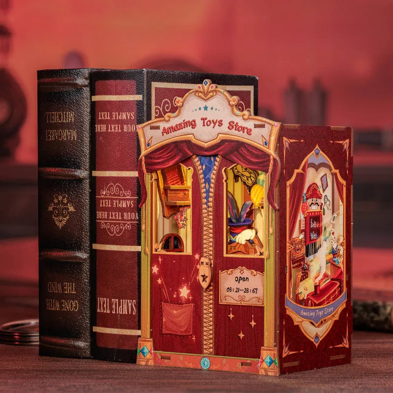 Kit de Book Nook Amazing Toys Store