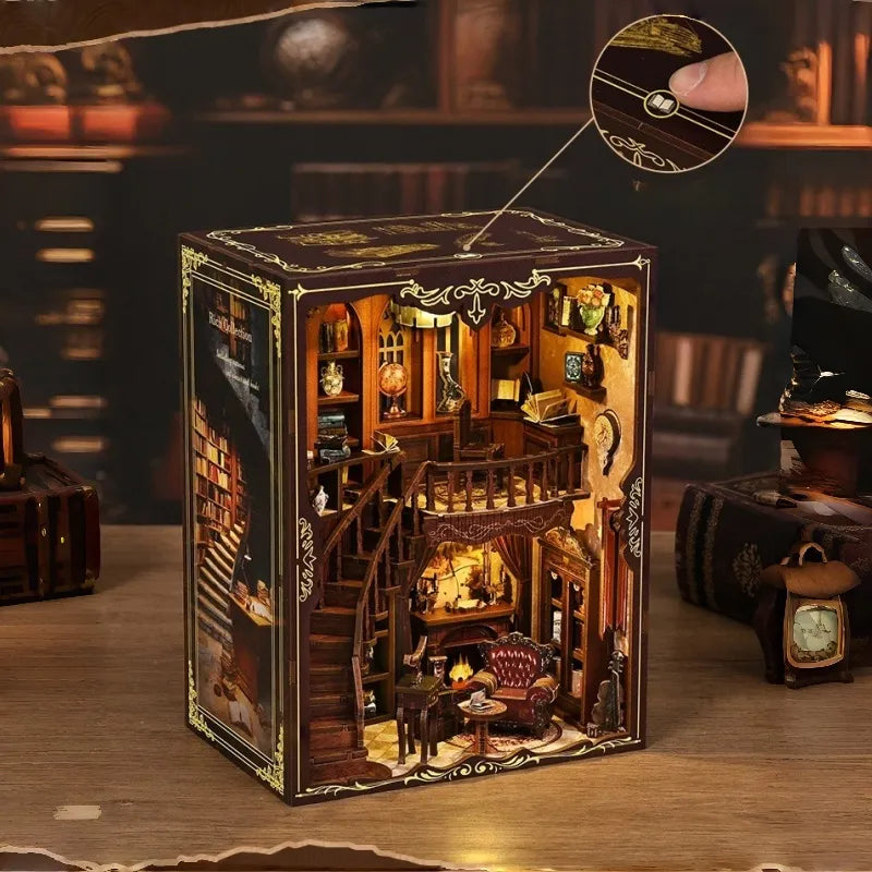Kit de Book Nook «Biblioteca de Rimas Antiguas»