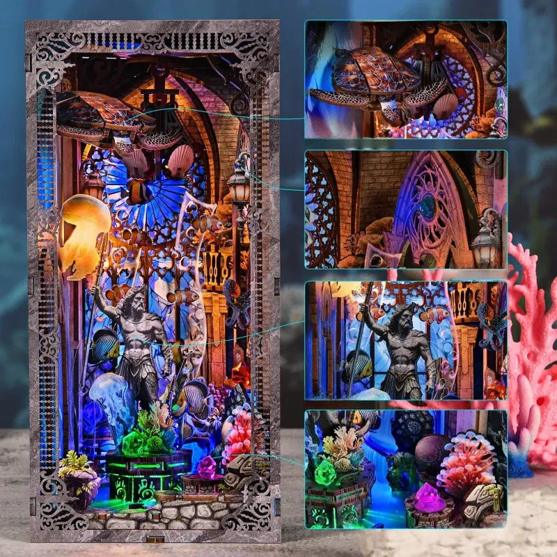 Kit de Book Nook Atlantis