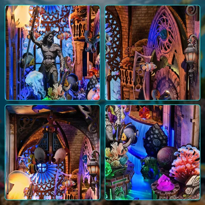 Kit de Book Nook Atlantis