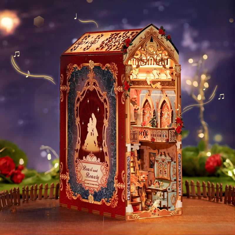 Kit de Book Nook Bestia y Belleza