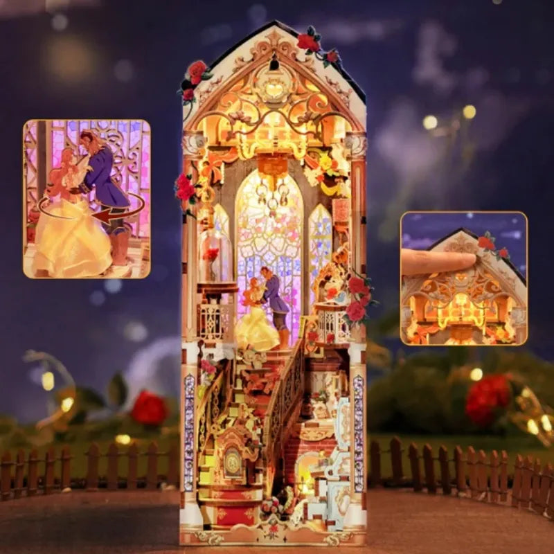 Kit de Book Nook Bestia y Belleza