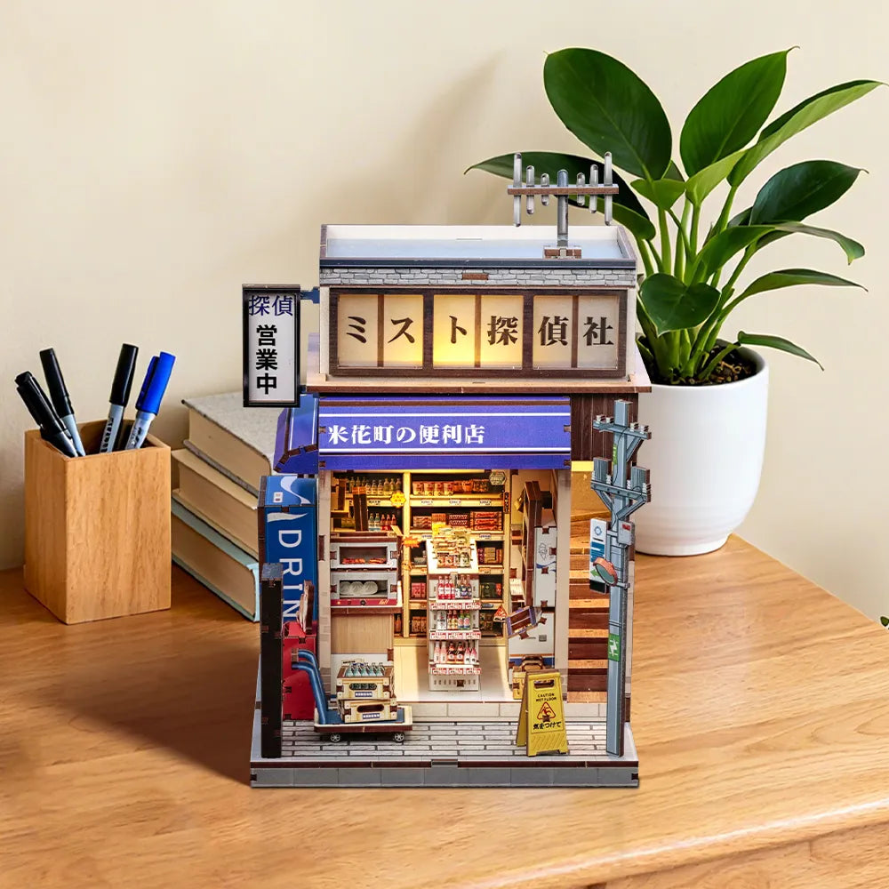 Kit de Book Nook de tienda de conveniencia Beika-cho