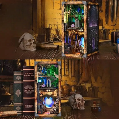 Book Nook - Hoja y Magia