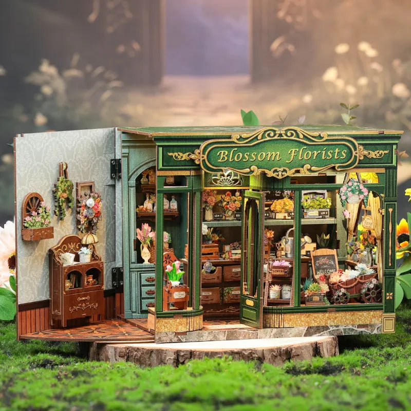 Kit de casa en miniatura Blossom Florists