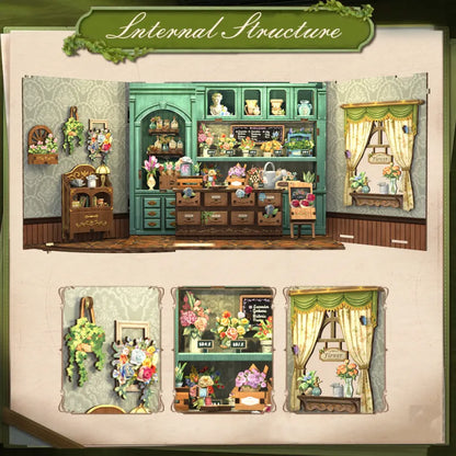 Casas en miniatura - Floristería Blossom