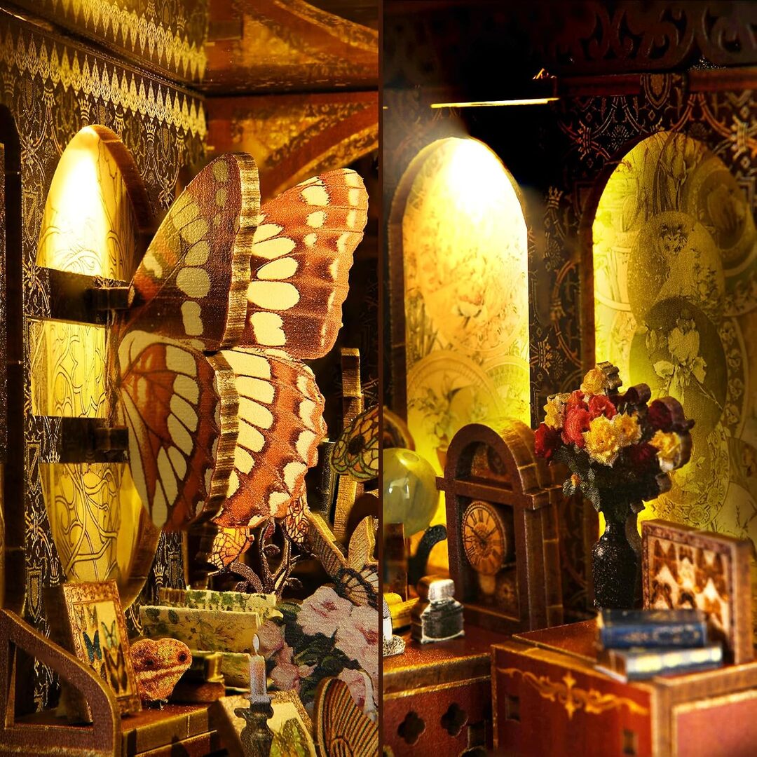 Book Nook - Sala de Colección de Mariposas