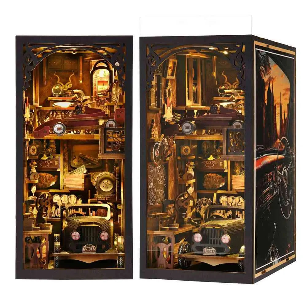 Kit de Book Nook de Carreras de Coches