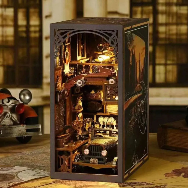 Kit de Book Nook de Carreras de Coches