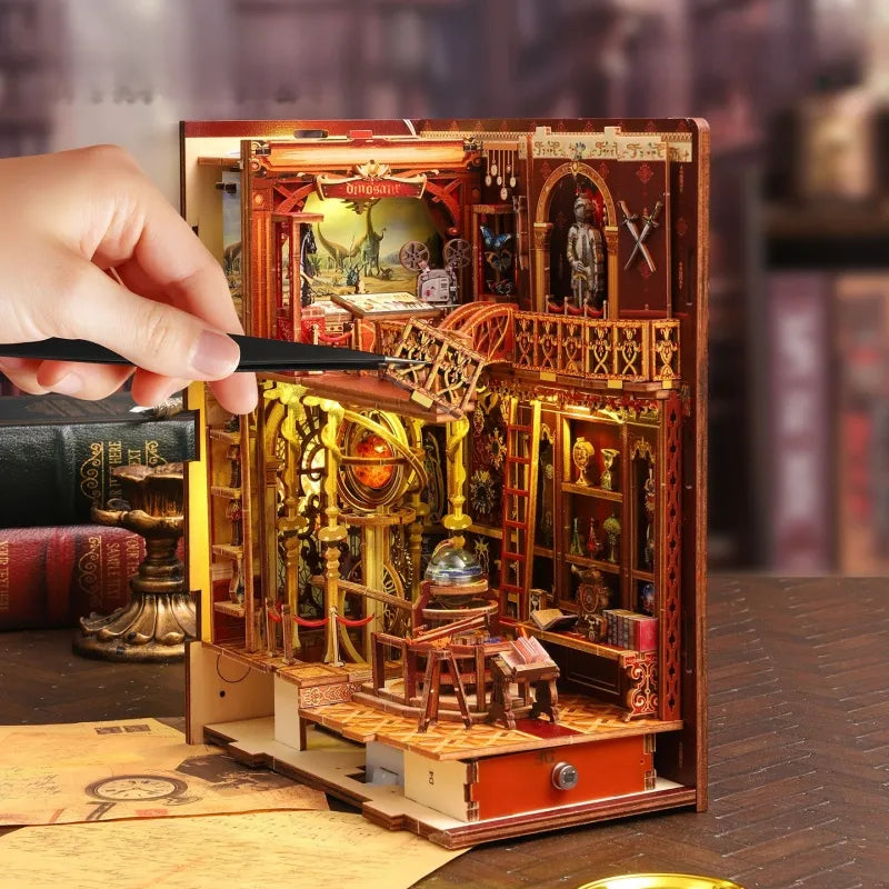 Kit de Book Nook Museo del Siglo