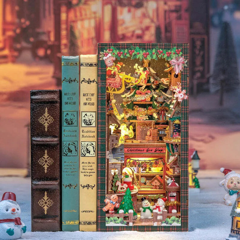 Book Nook - Tienda de Deseos Navideños | Diorama Navideño
