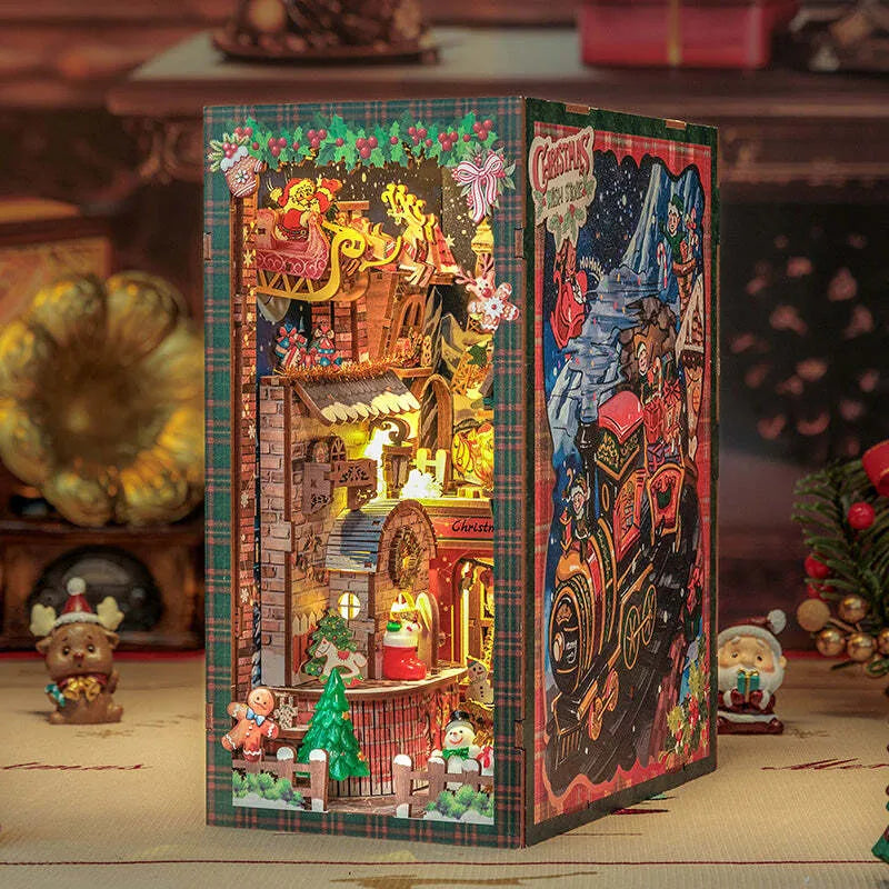Book Nook - Tienda de Deseos Navideños | Diorama Navideño
