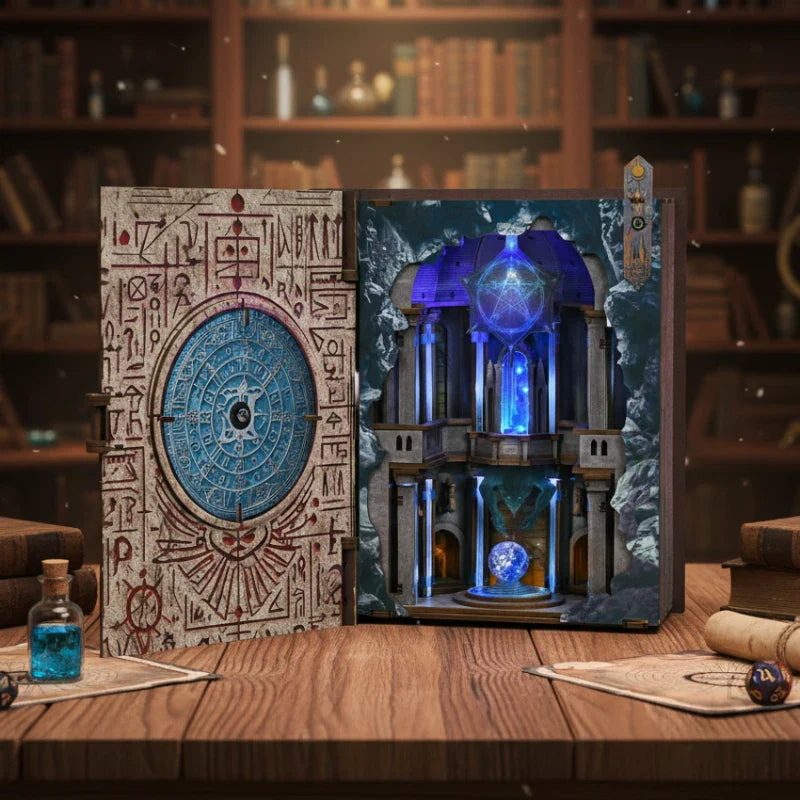Kit de Book Nook Círculo de Magia