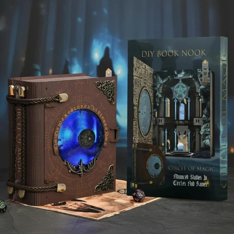Kit de Book Nook Círculo de Magia