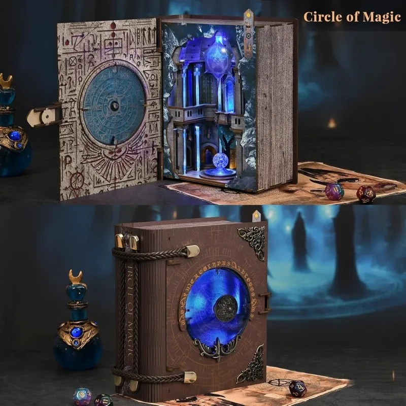 Kit de Book Nook Círculo de Magia