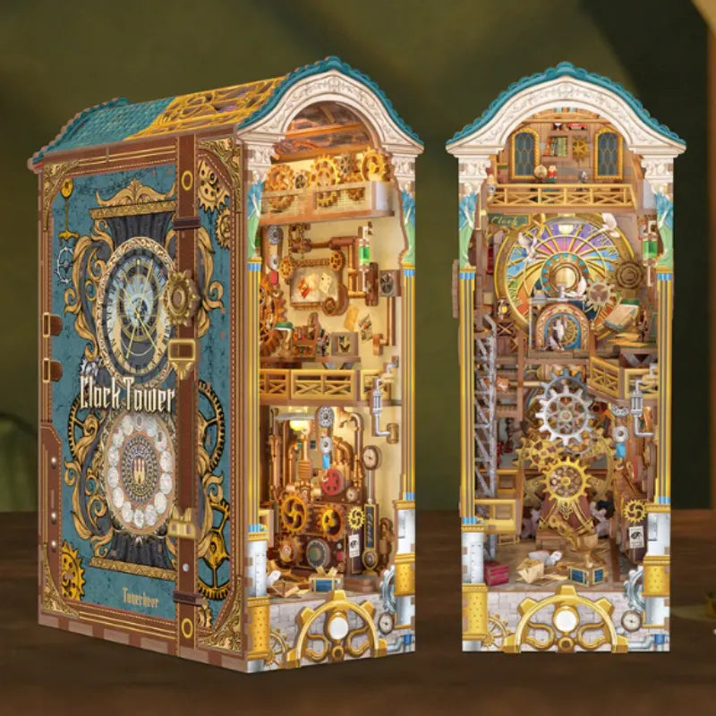 Kit de Book Nook de Torre del Reloj
