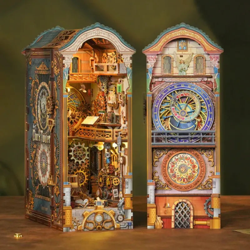Kit de Book Nook de Torre del Reloj