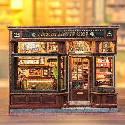 Casa en miniatura - Cafetería de la esquina