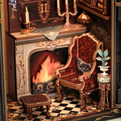 Book Nook - Estudio del Conde Gato