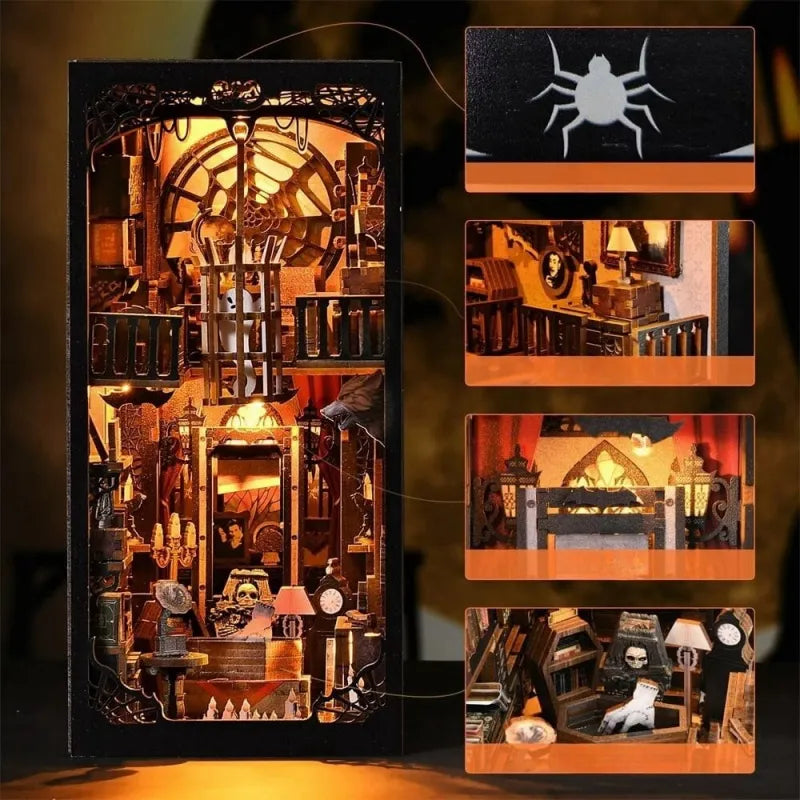 Kit de Book Nook Dark Family