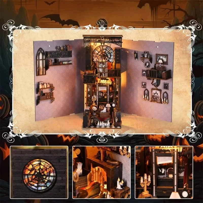 Kit de Book Nook Dark Family