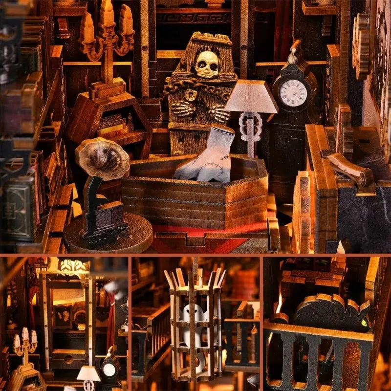 Kit de Book Nook Dark Family