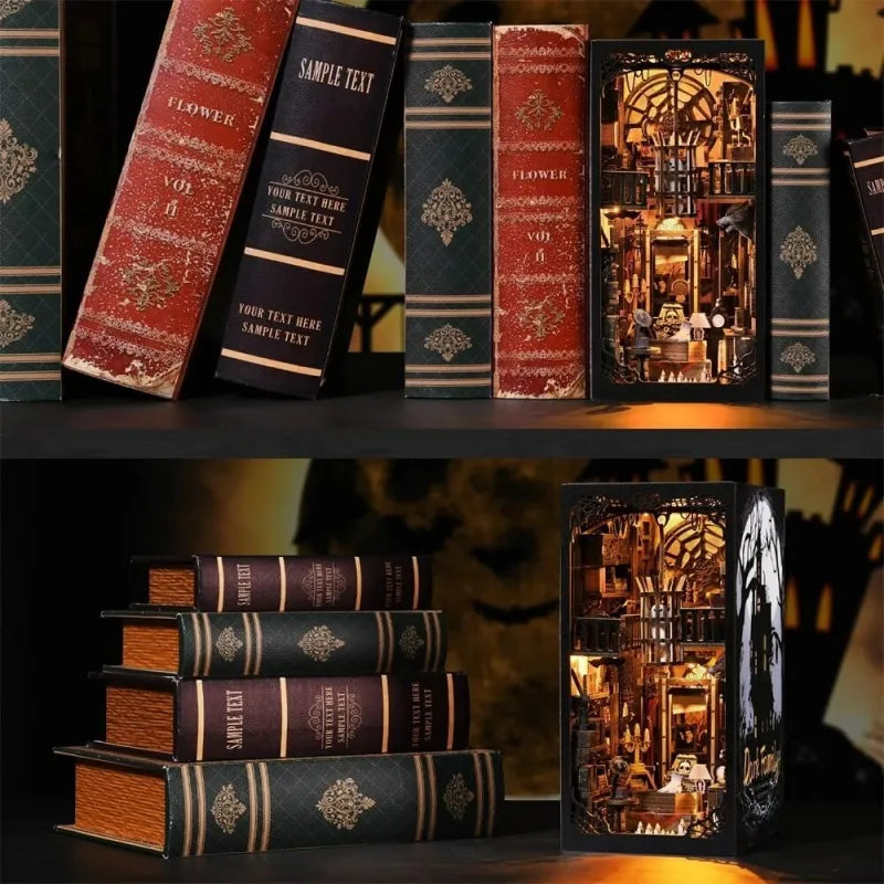 Kit de Book Nook Dark Family
