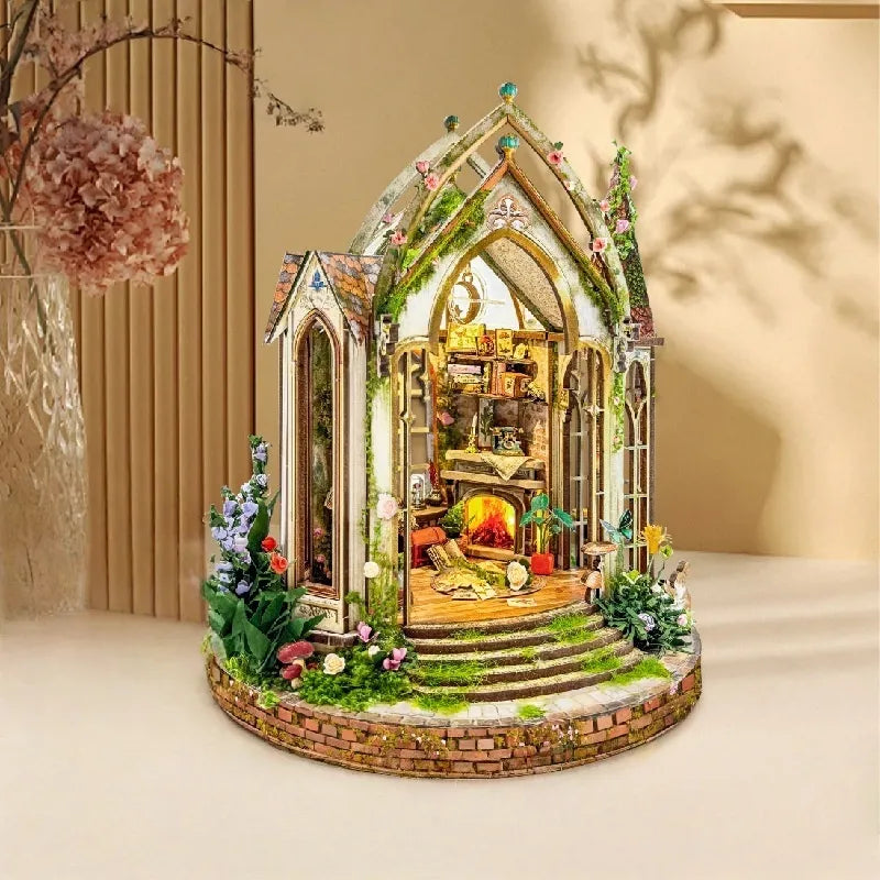 Kit de Book Nook de Estudio Floral de Dreamland