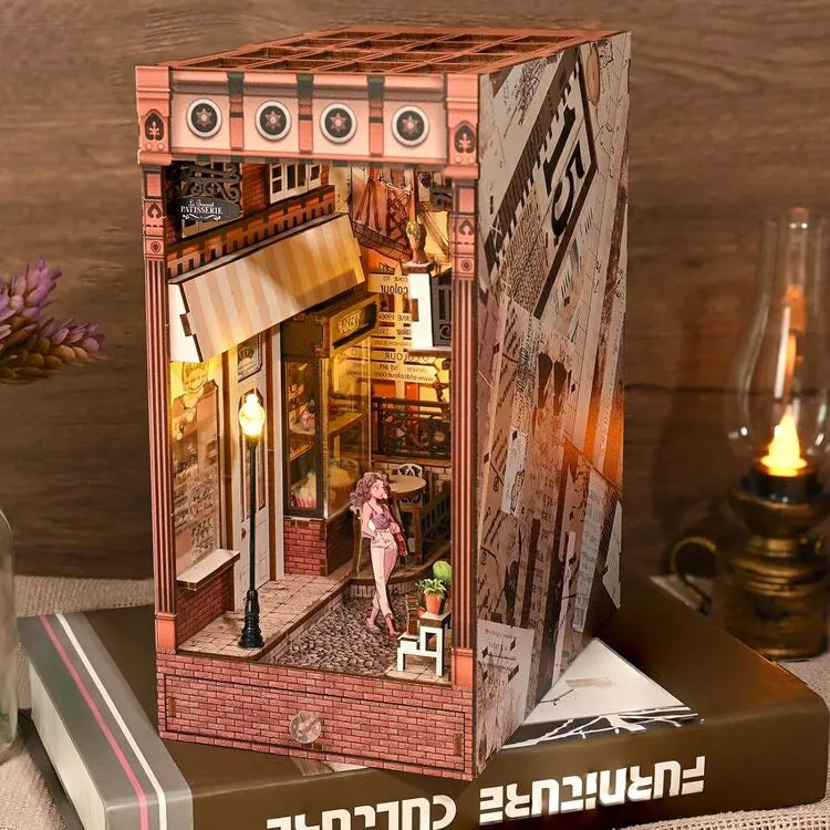 Kit de Book Nook Flores Europeas