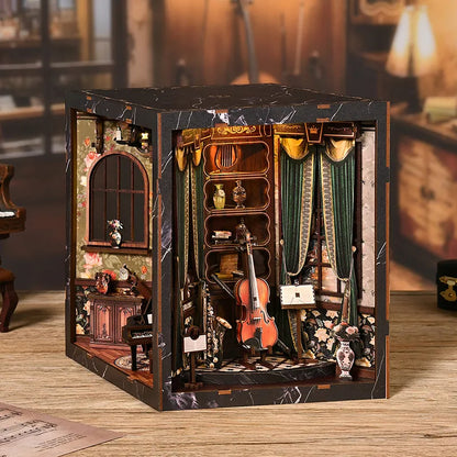 Book Nook - Caja de melodías europea