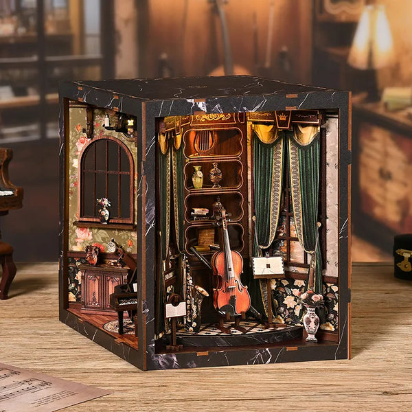 Kit de Book Nook de la Caja de Melodías Europea