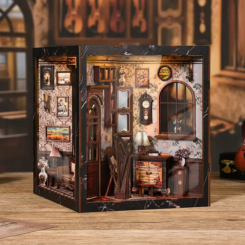 Kit de Book Nook de la Caja de Melodías Europea