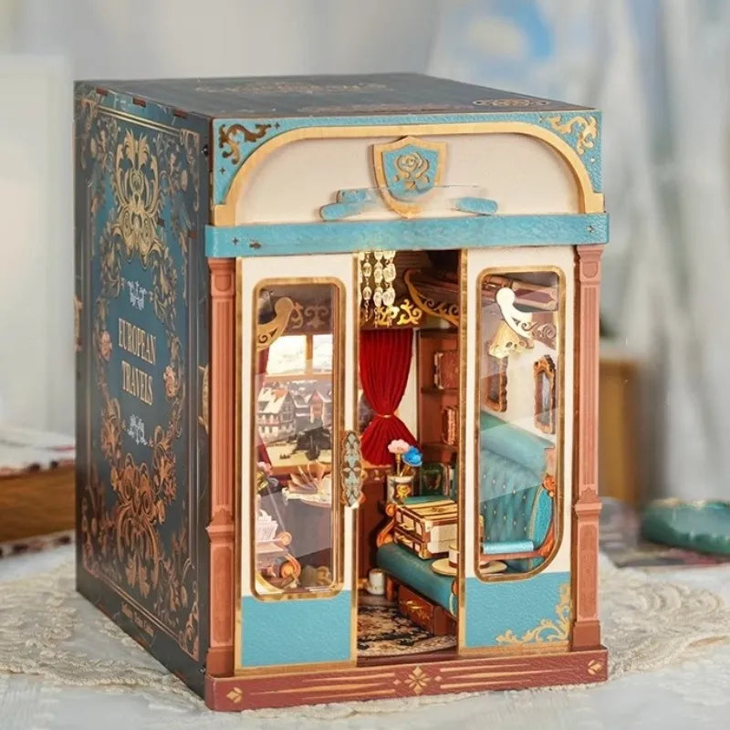 Kit de Book Nook Viajes por Europa