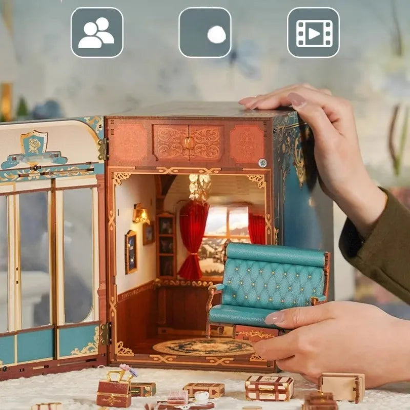 Kit de Book Nook Viajes por Europa