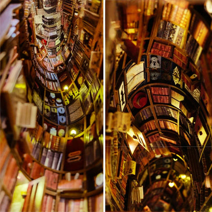 Book Nook - Biblioteca Caída