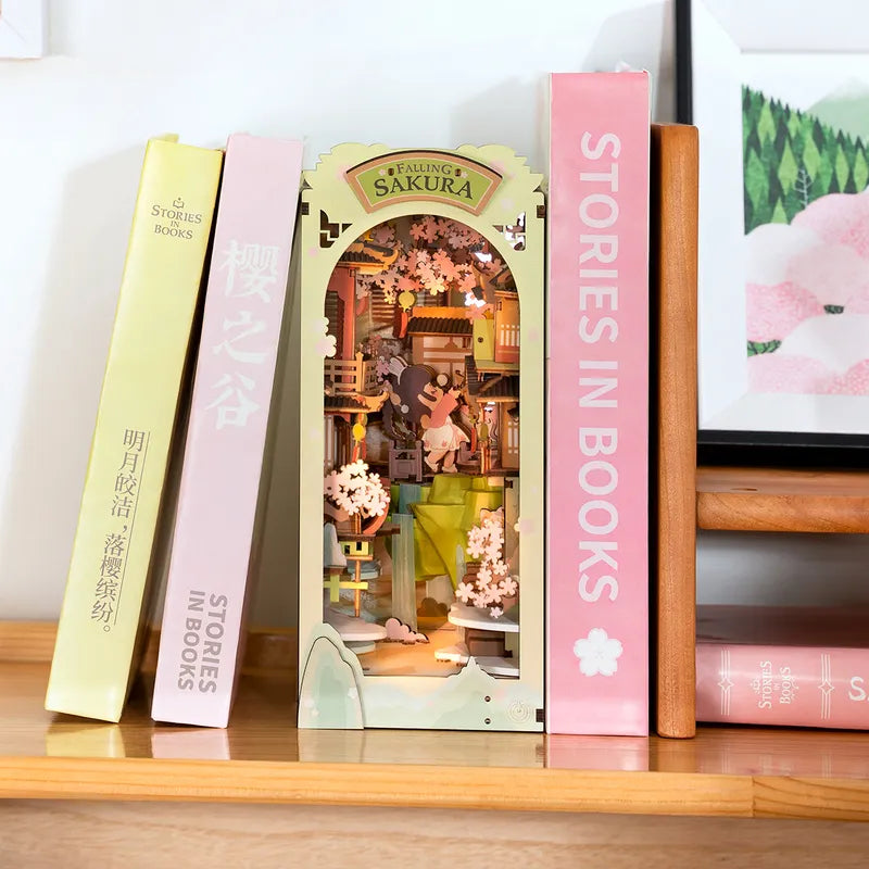 Kit de Book Nook Sakura en flor